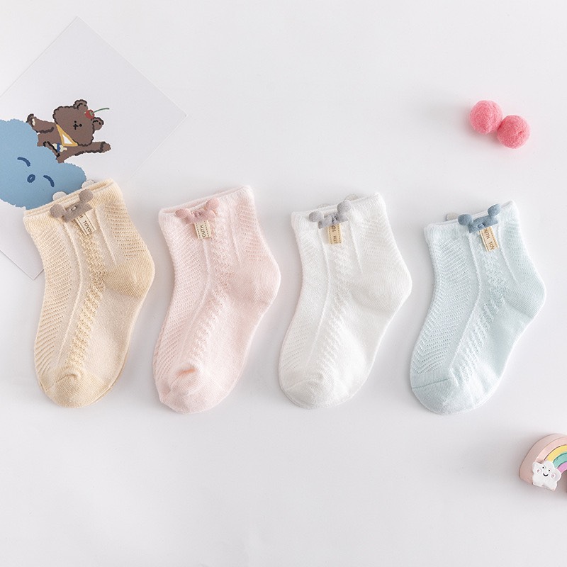 Tất vớ lưới ngắn/đùi dễ thương cho bé có nhiều size Baby socks