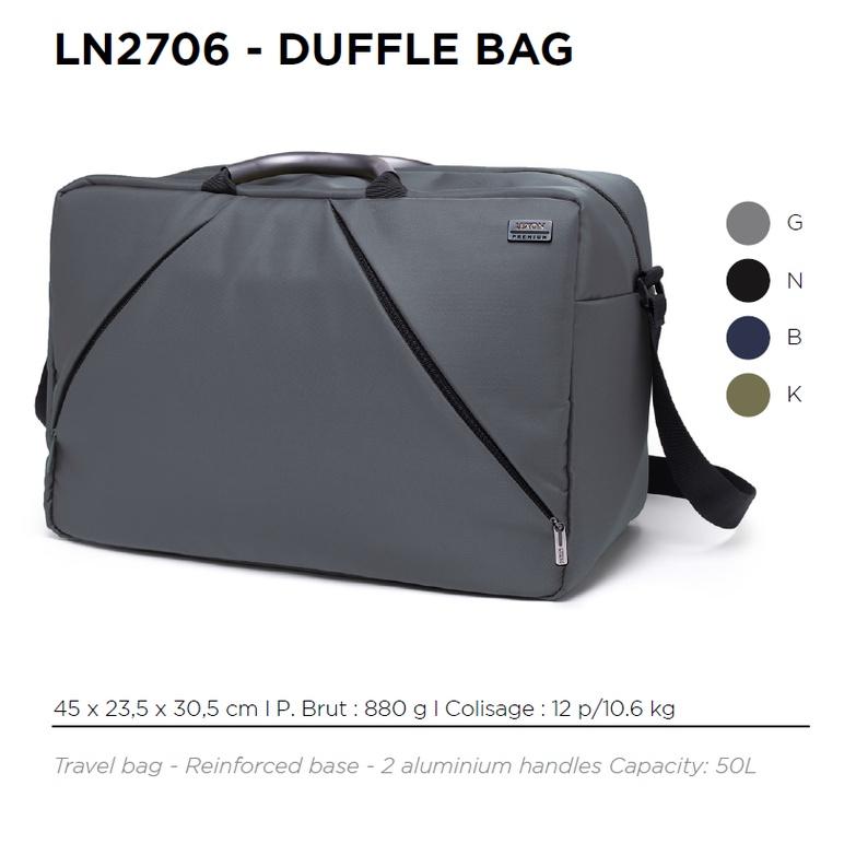 Túi du lịch 50L cỡ lớn LEXON chống sốc tuyệt đối - PREMIUM+ DUFFLE BAG - Hàng chính hãng