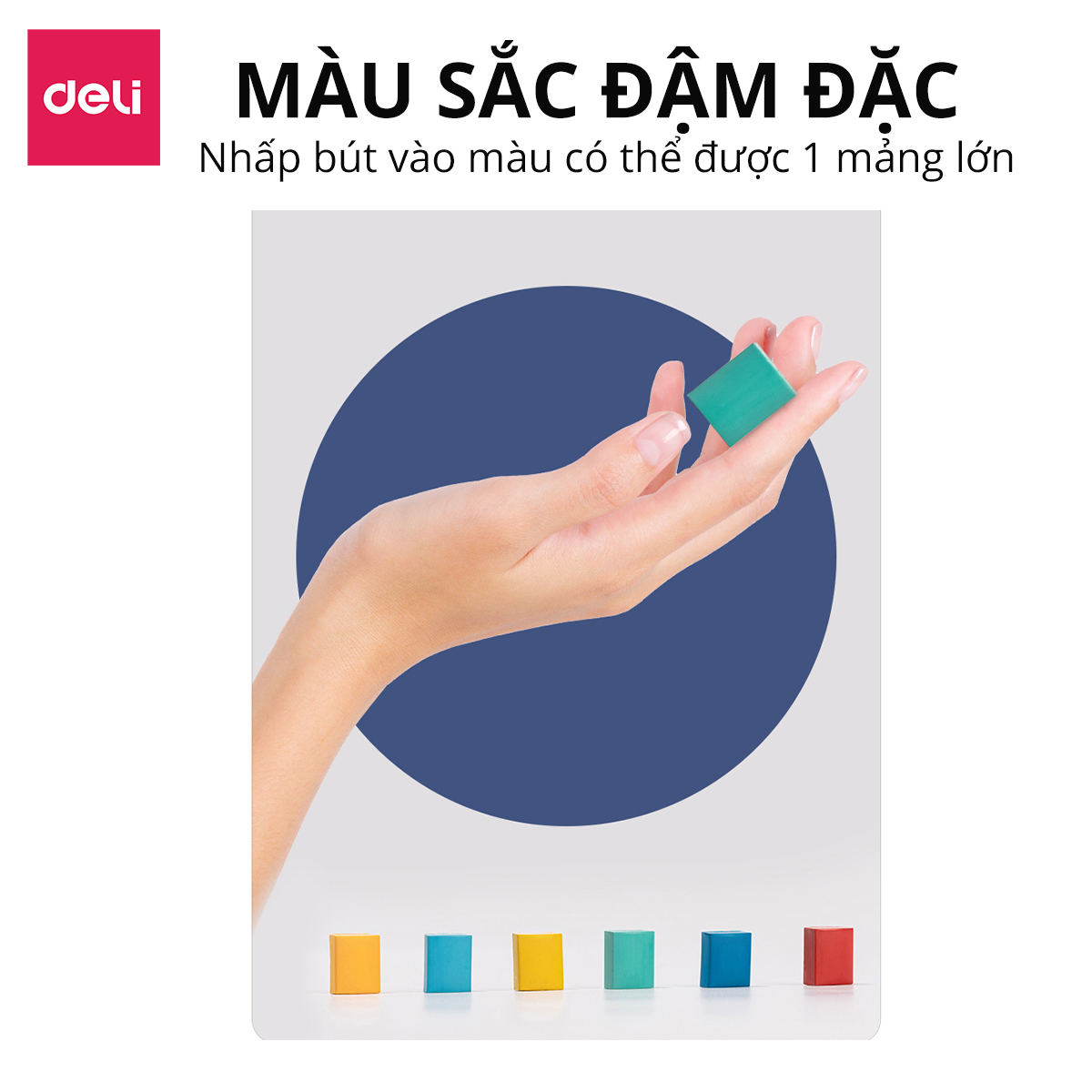 Màu Nước Dạng Nén Cao Cấp 24 Màu Nusign - Kèm Bút Vẽ, Bông Mút Chuyên Nghiệp, Màu bền, đậm, Dễ Loang Màu