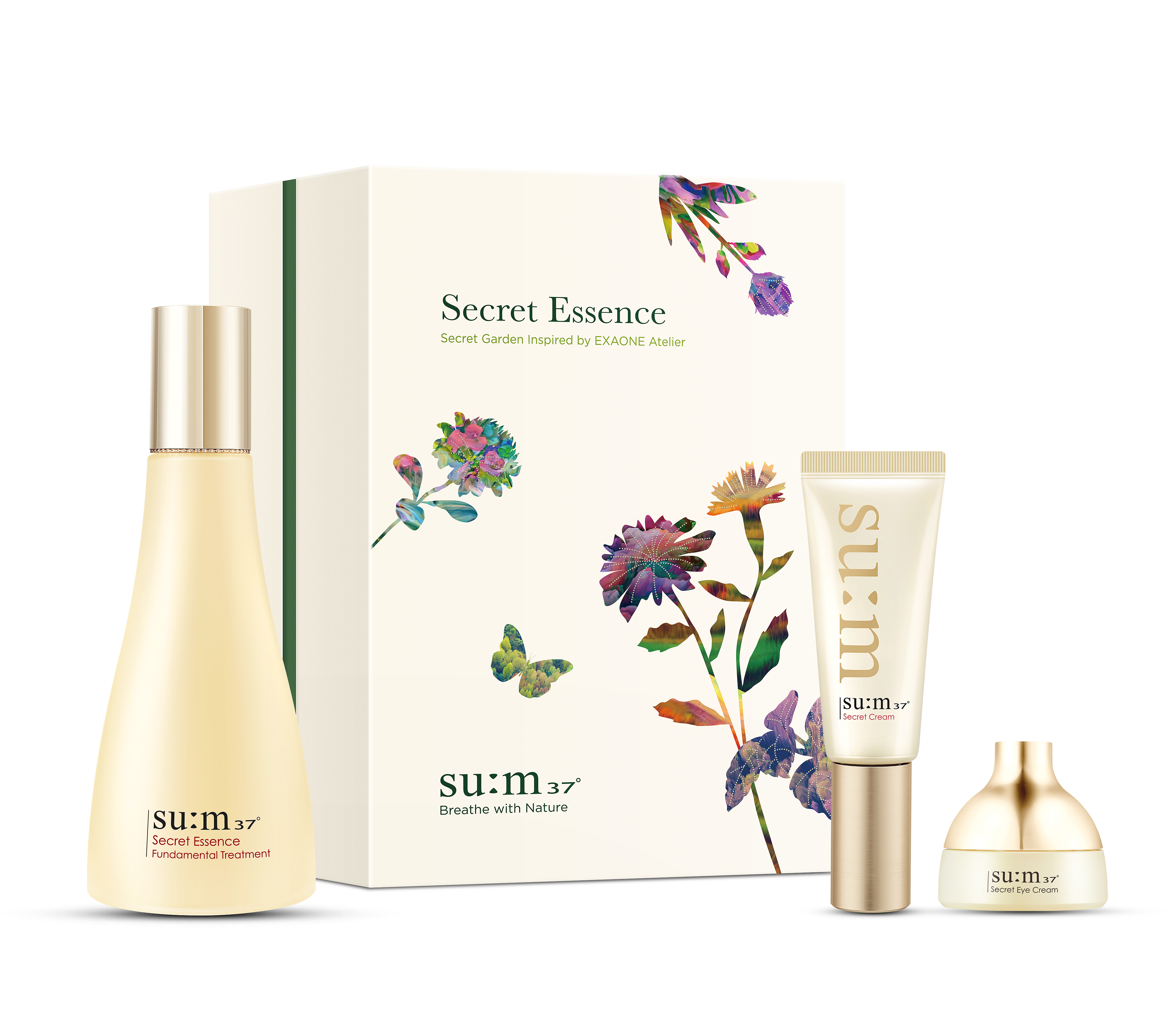 Bộ nước thần cải thiện 5 vấn đề về da Su:m37 Secret Essence 230ml set