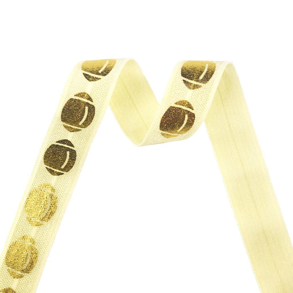 Băng Đô Co Giãn Bristlegrass Hình Quả Bóng Đá 5 / 8 "15Mm