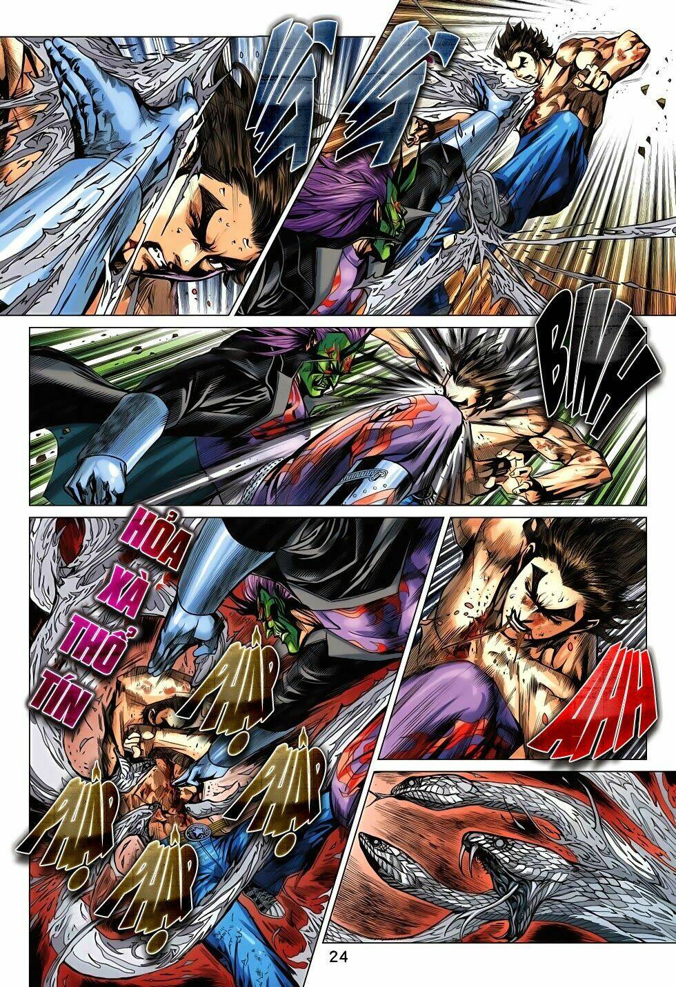 tân tác long hổ môn chapter 706 24