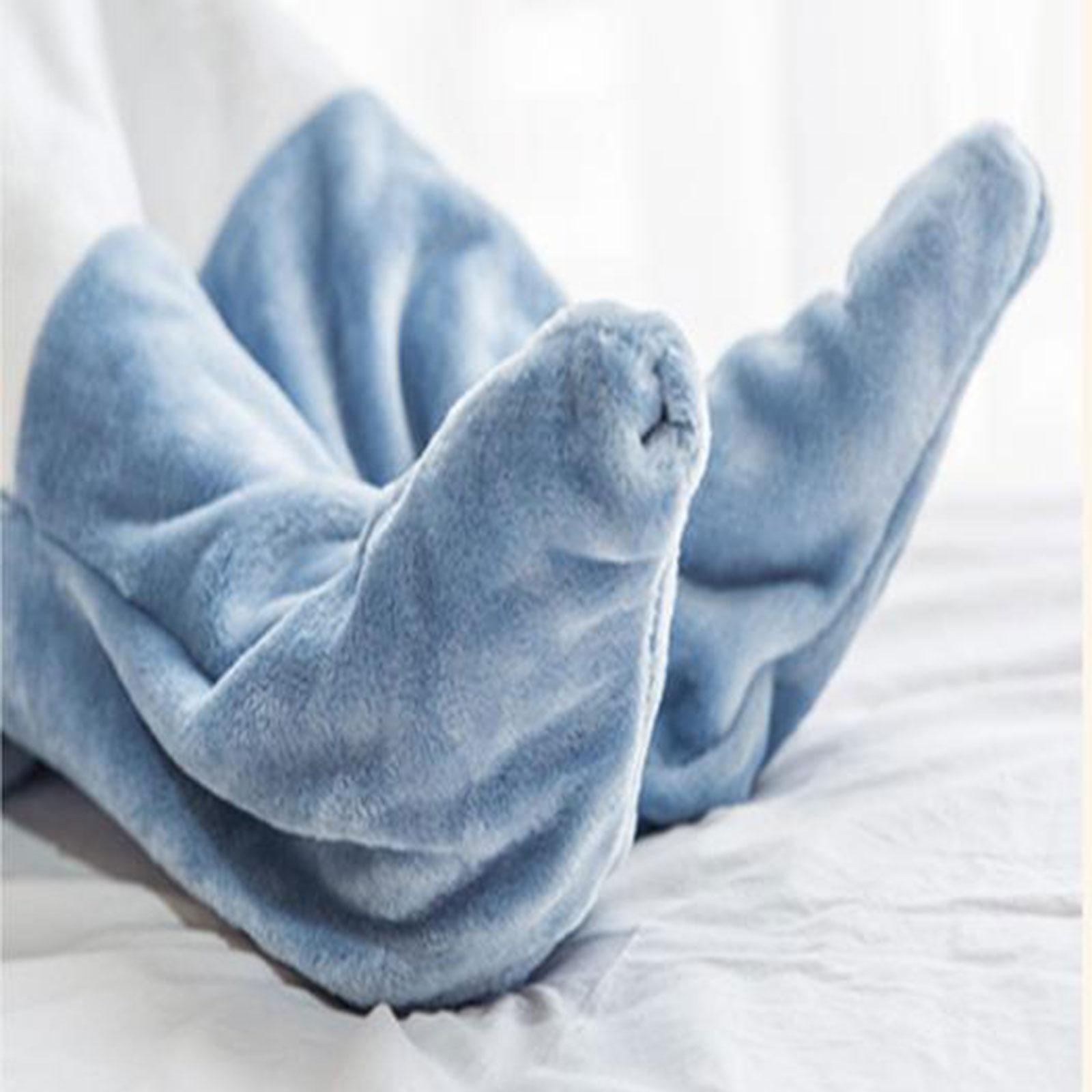 Shark Sleeping Bag Blanket Hooded Unisex Shark Cosplay Costumes Lightweight Funny Creative Soft Flannel Shark Costume Shark Blanket Wearable
