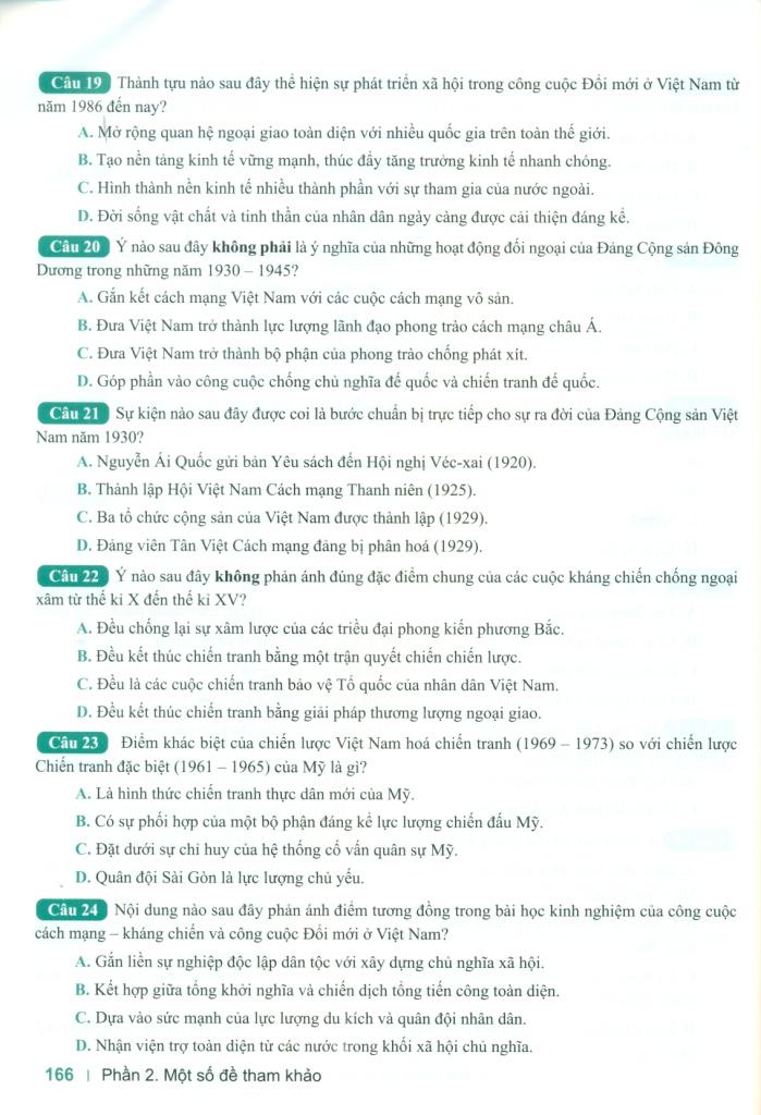 Sách - Câm Nang Ôn Luyện Thi THPT, Đại Học - Môn Lịch Sử