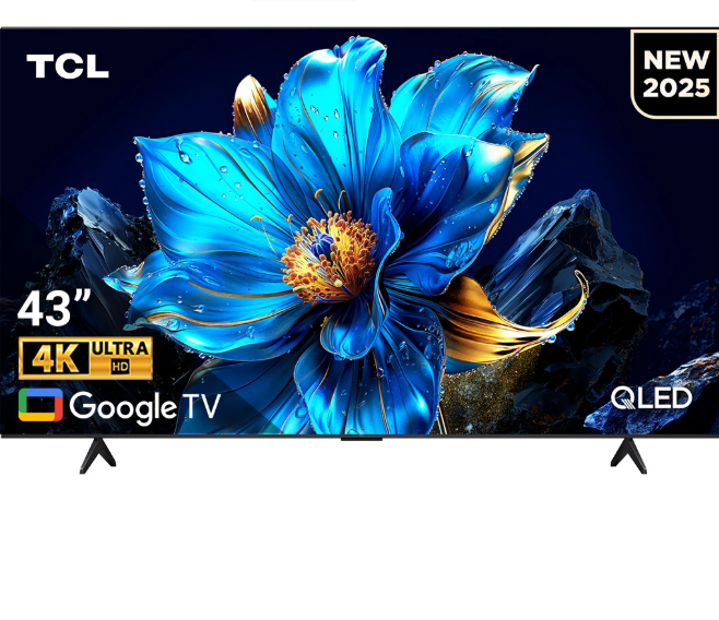 Google Tivi TCL QLED 4K 43 Inch 43P7K - Hàng Chính Hãng