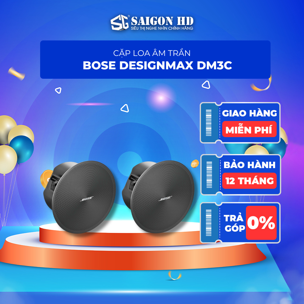 Cặp loa âm trần BOSE DesignMax DM3C - Hàng chính hãng