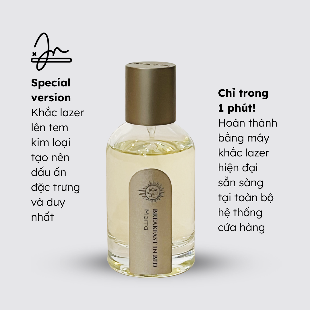Nước hoa nữ tính trẻ trung, tinh tế, thanh lịch No.21(Breakfast In Bed) Morra - dạng xịt