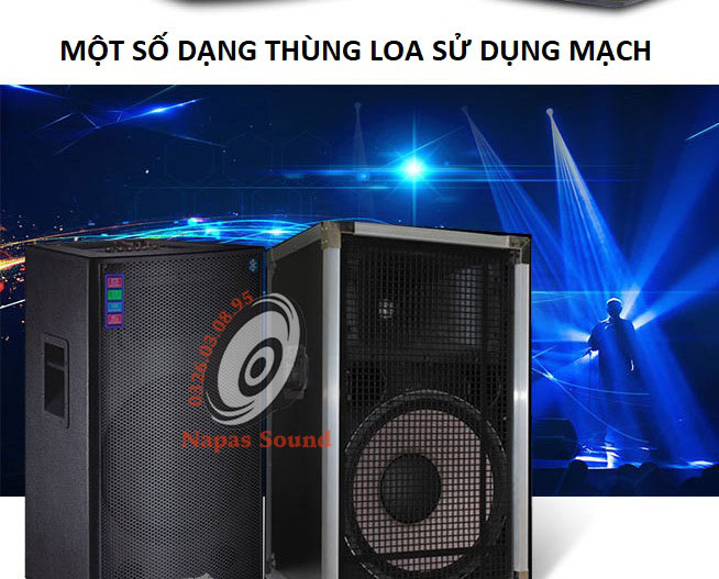 MẠCH PHÂN TẦN 2 LOA WEAH2507 - LOẠI CÔNG SUẤT LỚN CÓ CHỈNH ÂM - GIÁ 1 MẠCH - PHÂN TẦN FULL ĐƠN