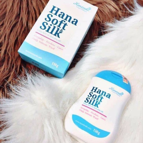 Dung dịch vệ sinh Hanayuki Hana Soft Silk phiên bản xanh (150g)