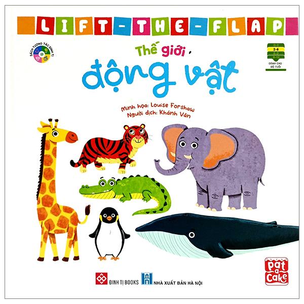Lift-The-Flap – Thế Giới Động Vật – Bìa Cứng
