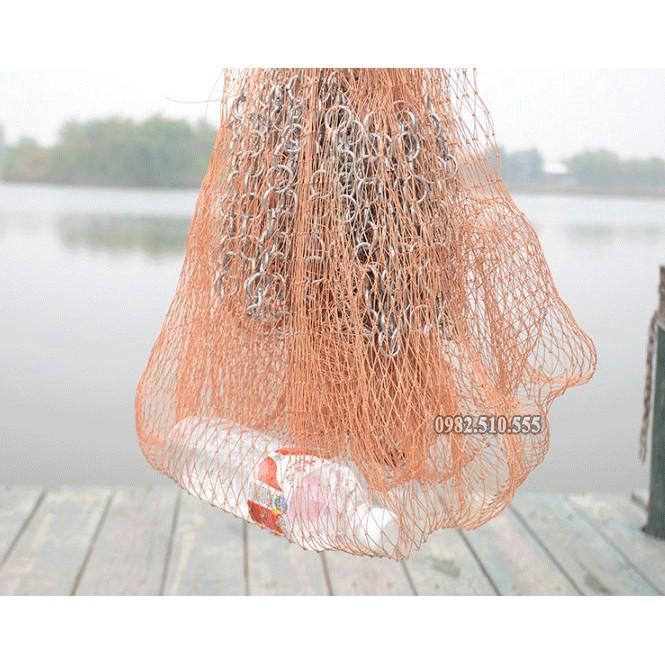Chài Dù Chân Xích Bung 8m Nặng 5kg - Cao Cấp A Cường