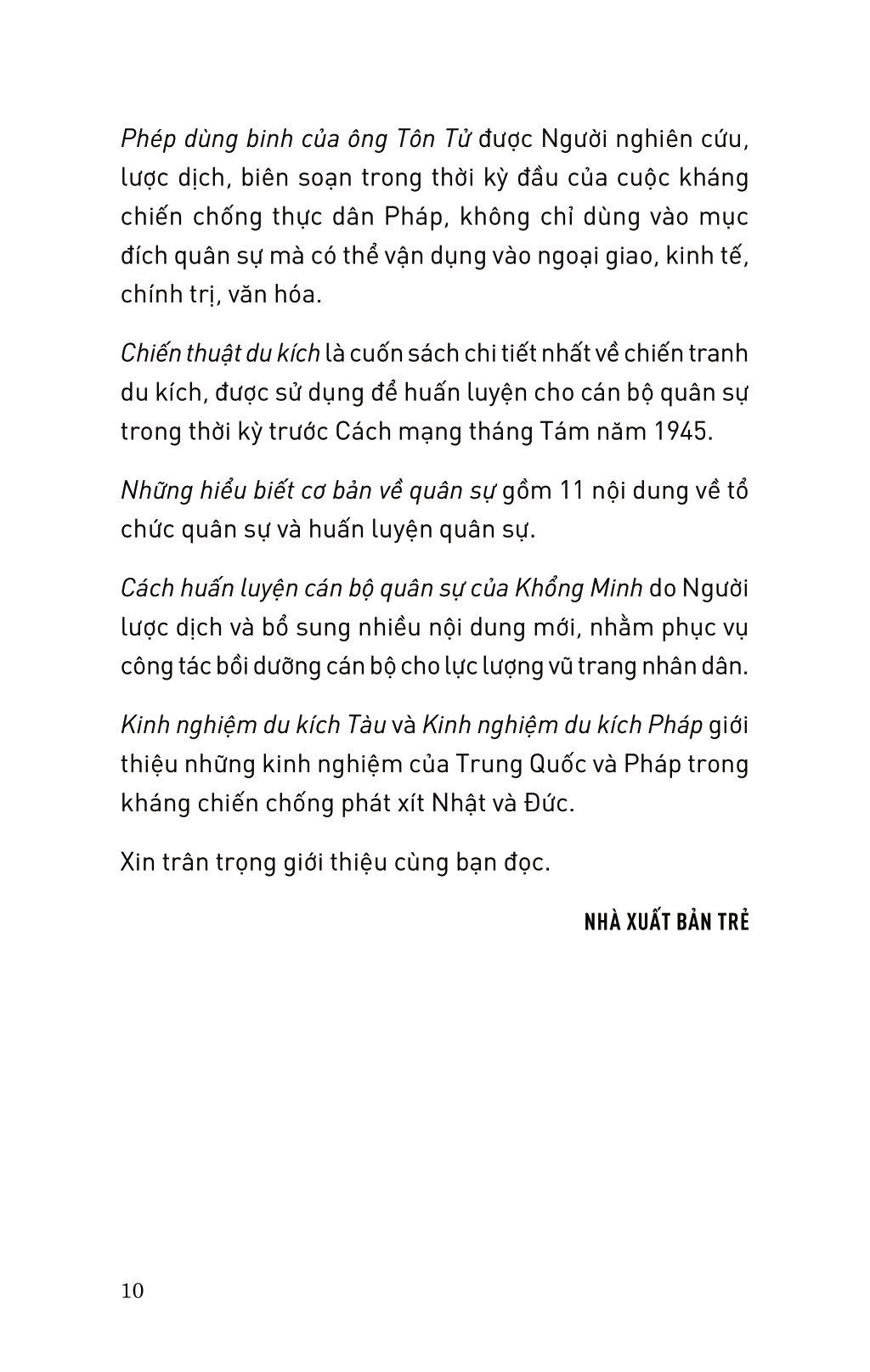 Di Sản Hồ Chí Minh - Hồ Chí Minh Bàn Về Quân Sự