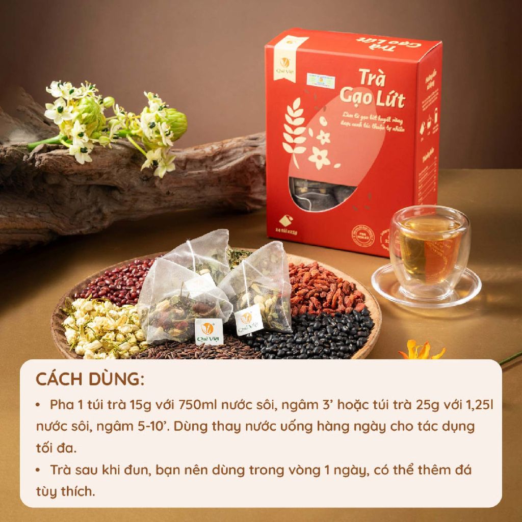 [CHÍNH HÃNG] Trà Hoa Cúc Khô Quê Việt Giúp An Thần, Ngủ Ngon, Giảm Căng Thẳng - Hộp 450g