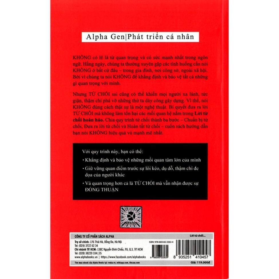 Sách - Lời từ chối hoàn hảo