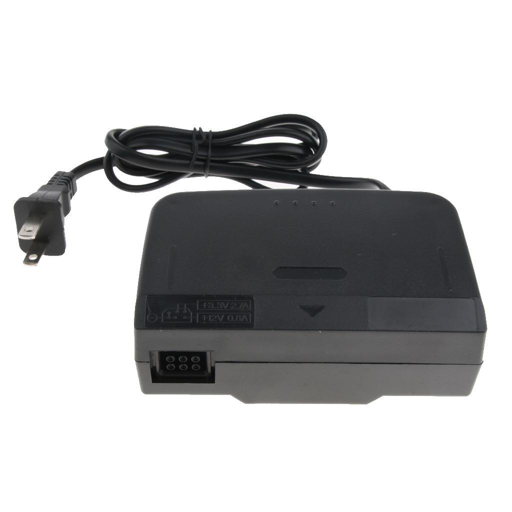 For Nintendo N64 AC Adapter Power Supply Unit Brick Replacement Part Black