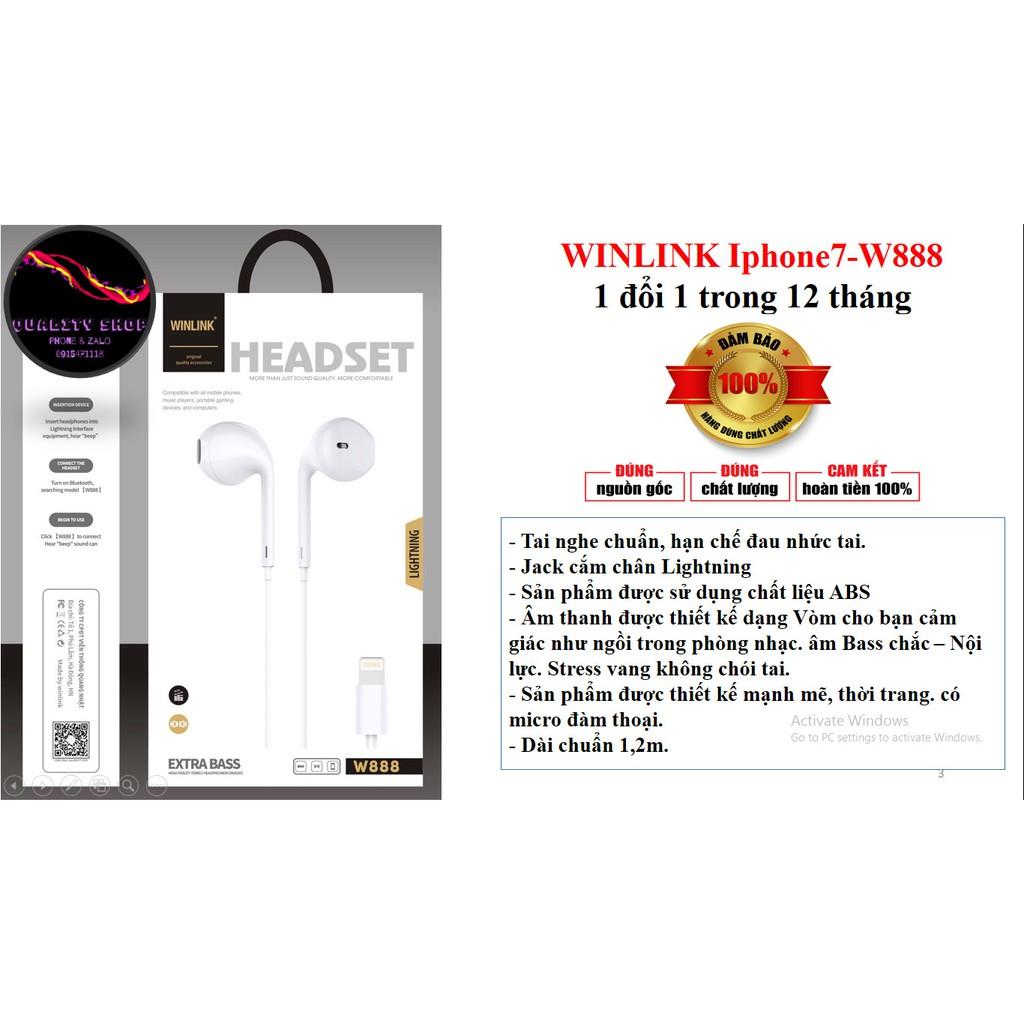 Tai Nghe Bluetooth Iphone 7 Winlink 02W888