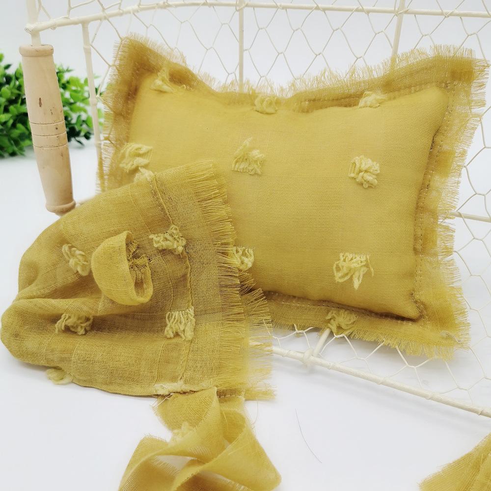 2 Cái/bộ Gối Và Mũ Chụp Ảnh Em Bé Nền Đạo Cụ Bộ Đồ Sơ Sinh Cho Chụp Ảnh Trẻ Sơ Sinh Đệm Trẻ Em Trang Trí Phòng