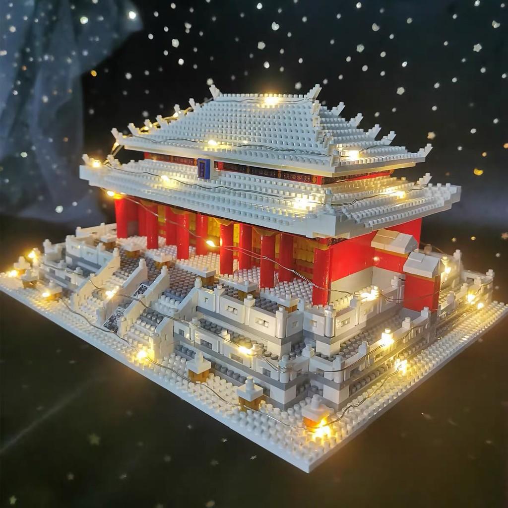 Tử Cấm Thành Điện Thái Hòa kiến trúc lâu đài cung điện ARCHITECTURE lắp ráp mini block đồ chơi xếp hình