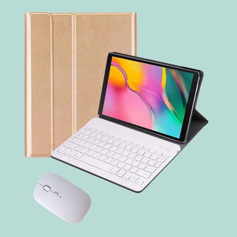 Bao Da Máy Tính Bảng Có Bàn Phím Bluetooth Và Chuột Không Dây Cho iPad 7th / 8th / 9th Gen 10.2 "2019 / 2020 / 2021