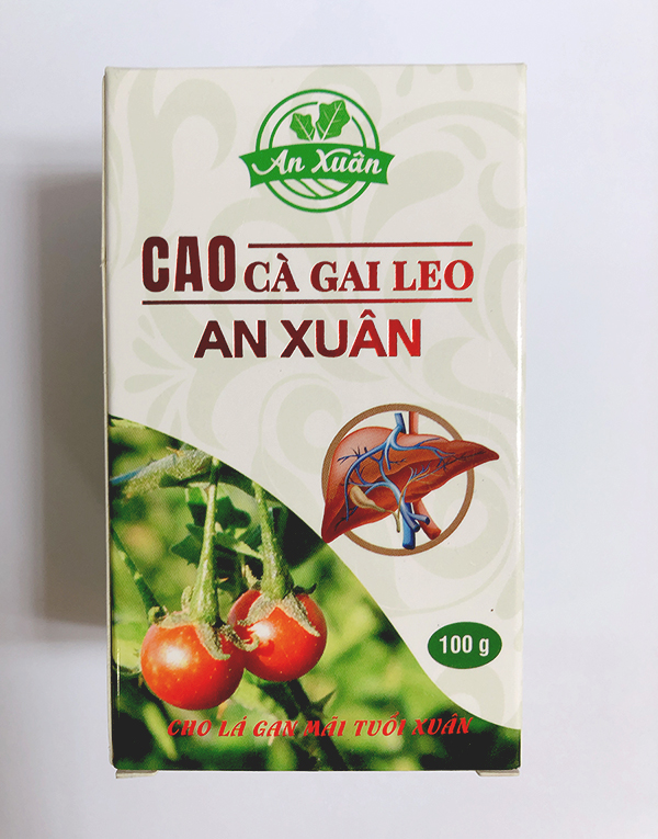 Cao sệt cà gai leo An Xuân chiết từ thân, cành giải độc gan, hạ men gan, hỗ trợ trị các bệnh về gan