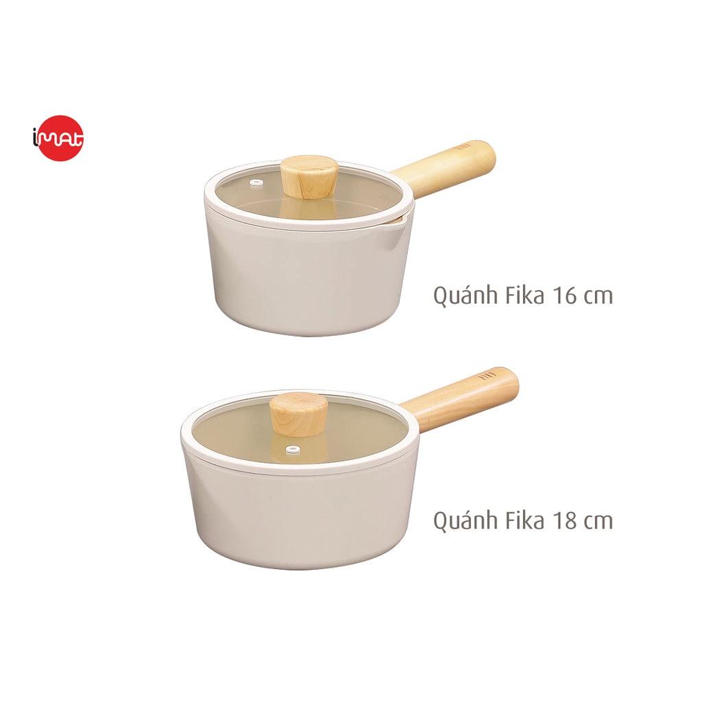 Quánh Neoflam Fika cỡ 16cm chống dính bếp từ, tráng gốm xtrema cao cấp sản xuất tại Hàn Quốc