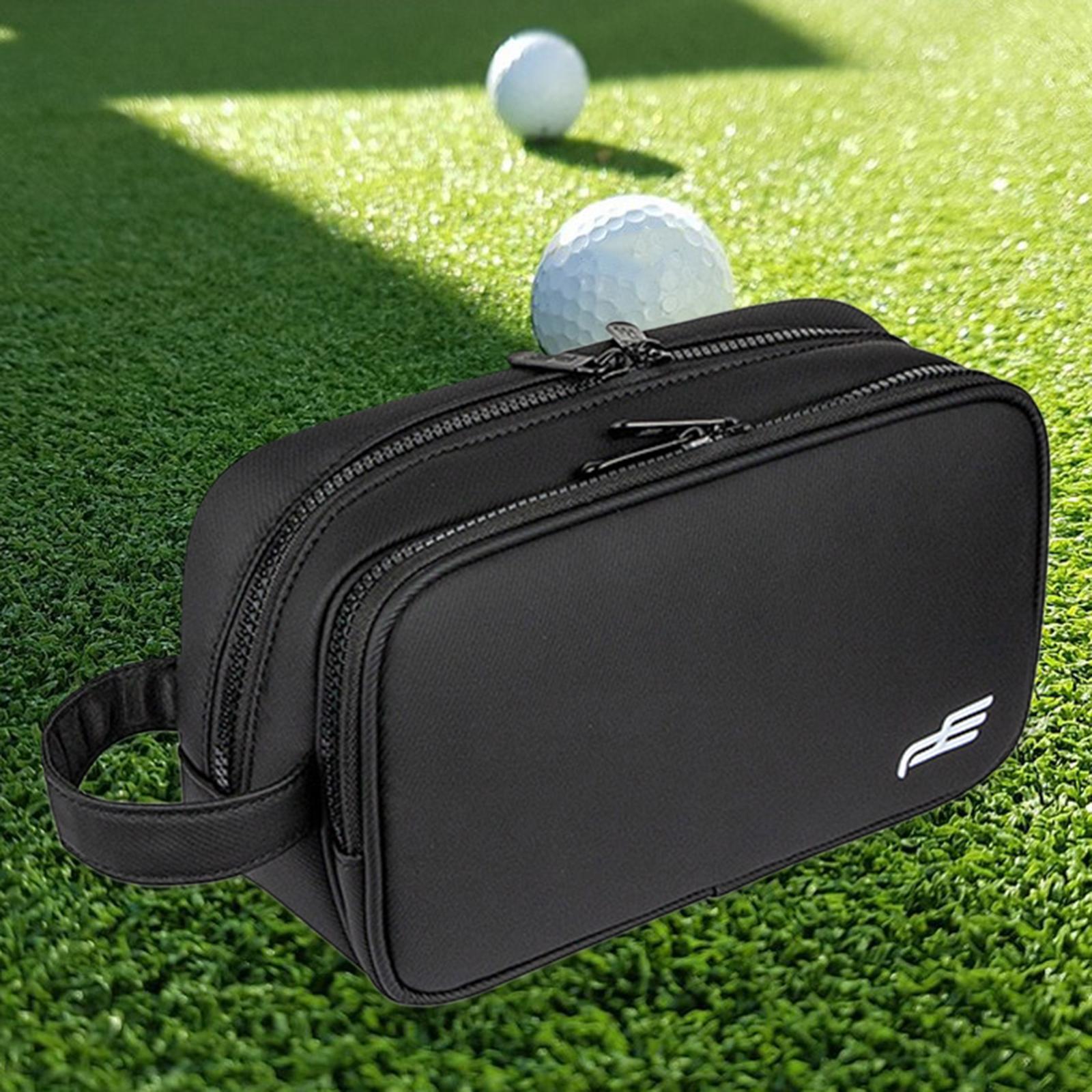 Golf Ball Bag Pouch Outdoor Sports Tee Ball Marker Bag Purse Golf Tee Holder