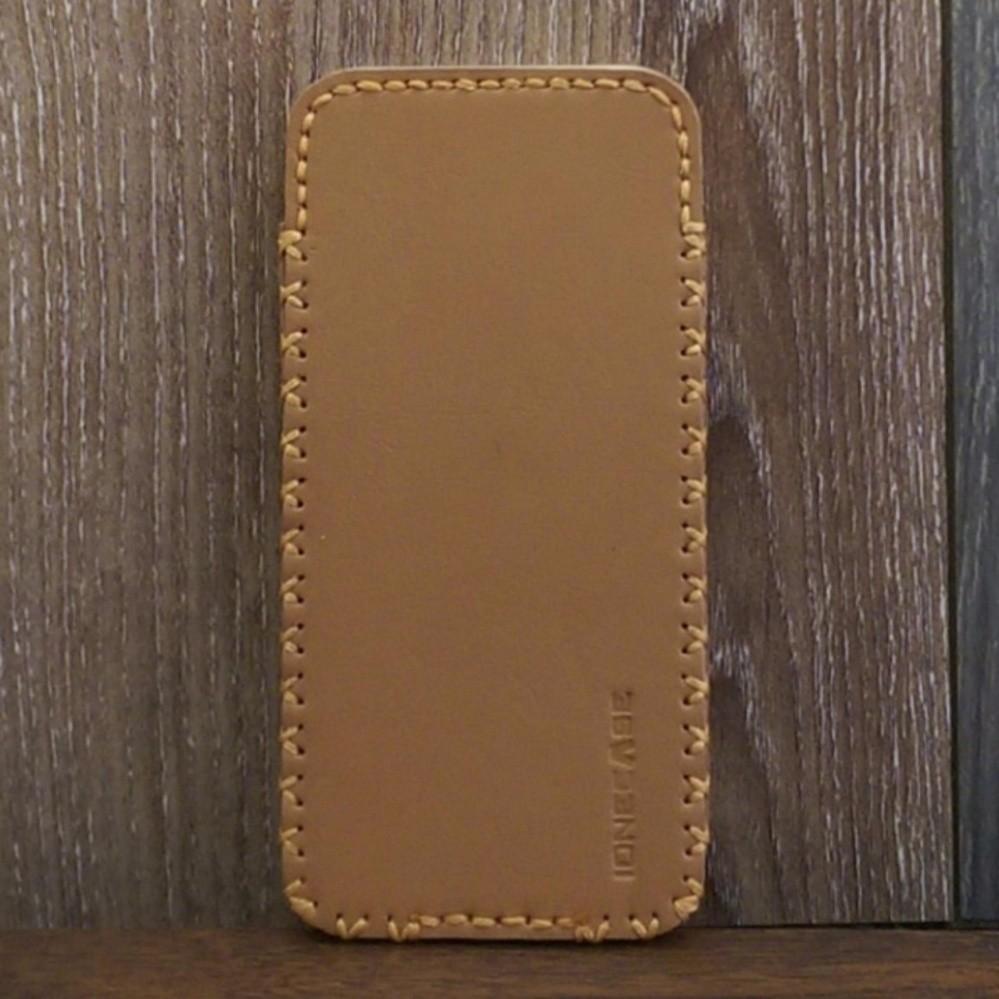 Bao Da Rút cho Iphone 7 Dạng Hộp da bò Màu Nâu