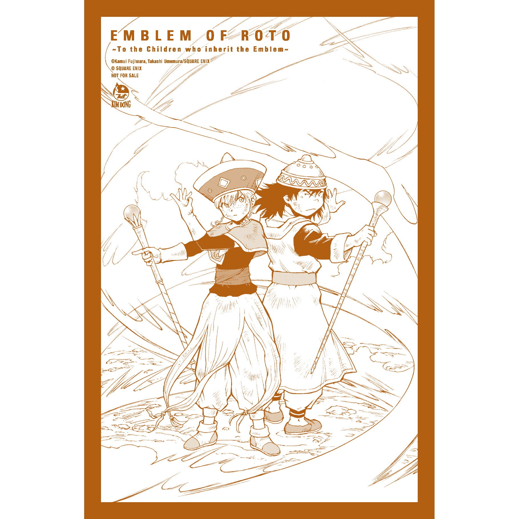 Dragon Quest Dấu Ấn Roto ~ Những Người Kế Thừa ~ (Emblem Of Roto ~ To The Children Who Inherit The Emblem ~) Tập 29 [Tặng Kèm Postcard]