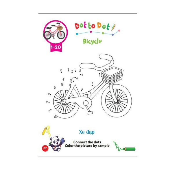 Sách - Combo 6 Cuốn Gấu Con Tô Màu: Phương Tiện Giao Thông - ndbooks