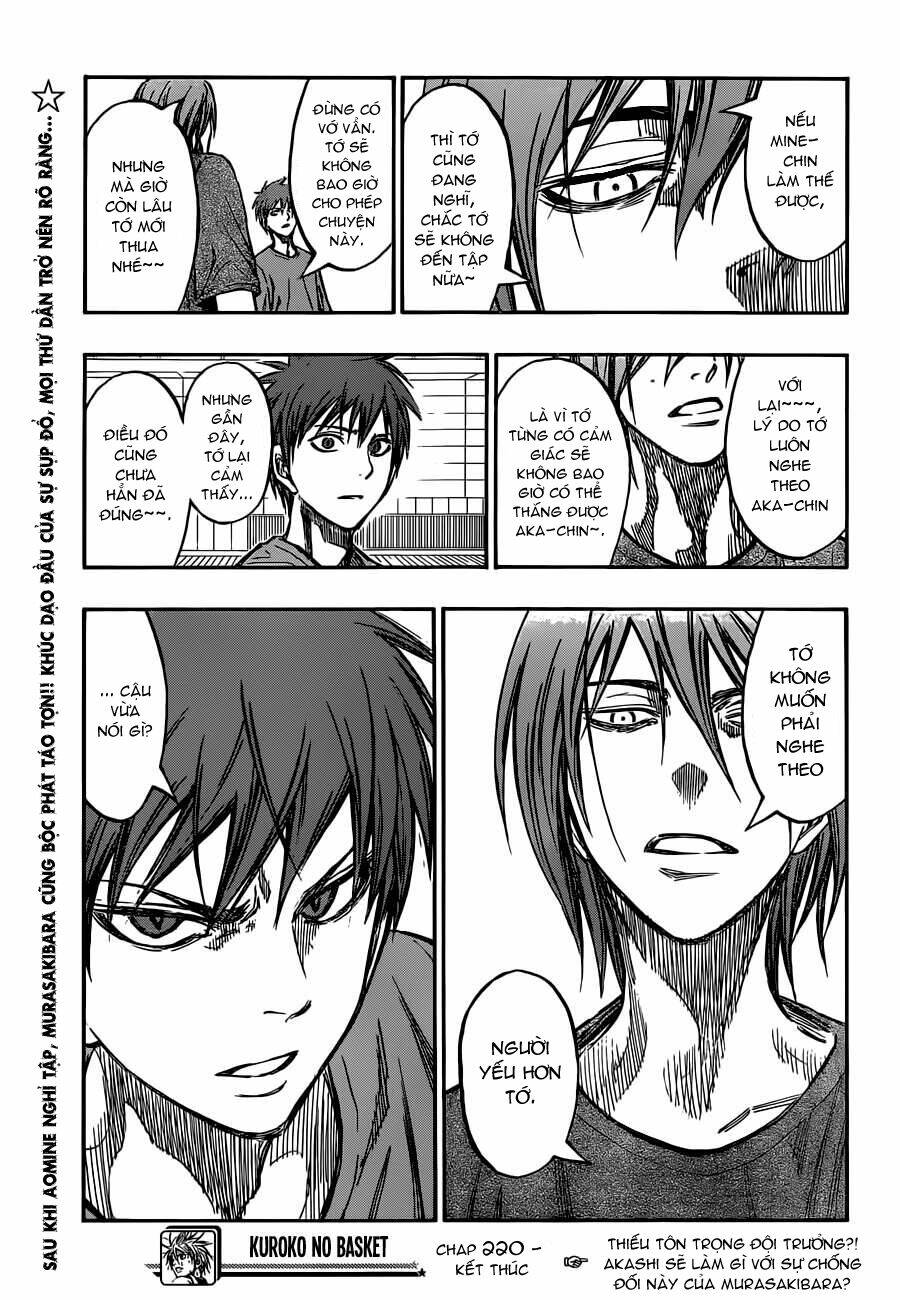 vua bóng rổ kuroko chapter 220 19