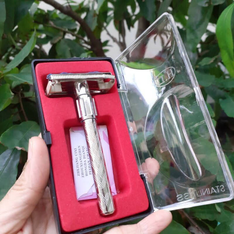 Dao Cạo Râu Hợp Kim Cổ Điển Truyền Thống Chất Lượng Tốt