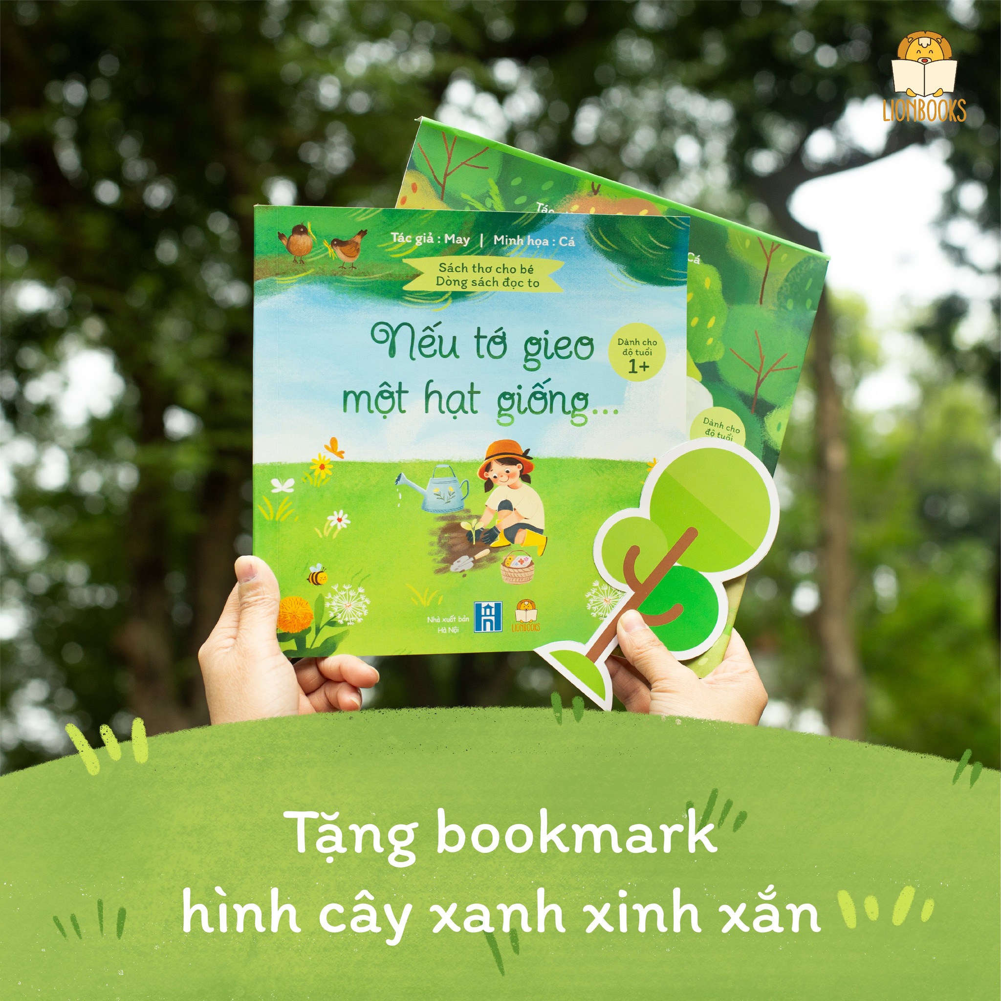 Set sách Nếu Tớ Gieo Một Hạt Giống... Sách thơ cho bé từ 1 tuổi tập nói, tập đọc