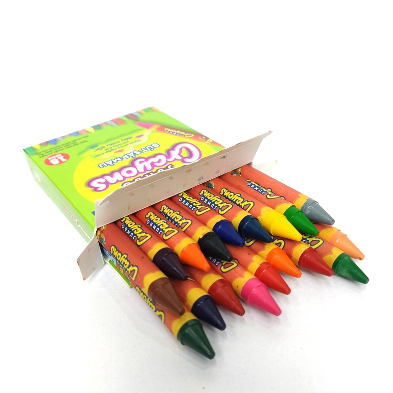 Bút Sáp Màu Chicko Jumbo Crayons - 18 Màu - DK3304-18