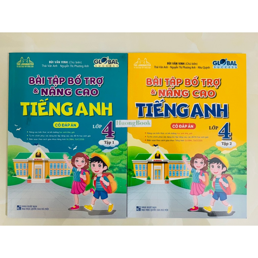 Sách - GLOBAL SUCCESS - Bài tập bổ trợ và nâng cao tiếng anh lớp 4 tập 2 - MT