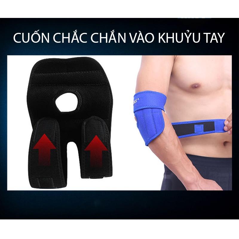 Đai cuốn bảo vệ khuỷu tay chơi thể thao chống chấn thương CHÍNH HÃNG AOLIKES MG55