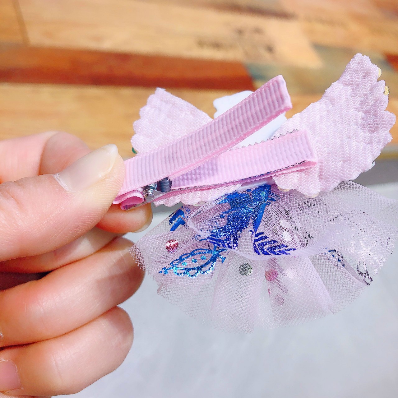 Kẹp tóc kiểu công chúa dễ thương