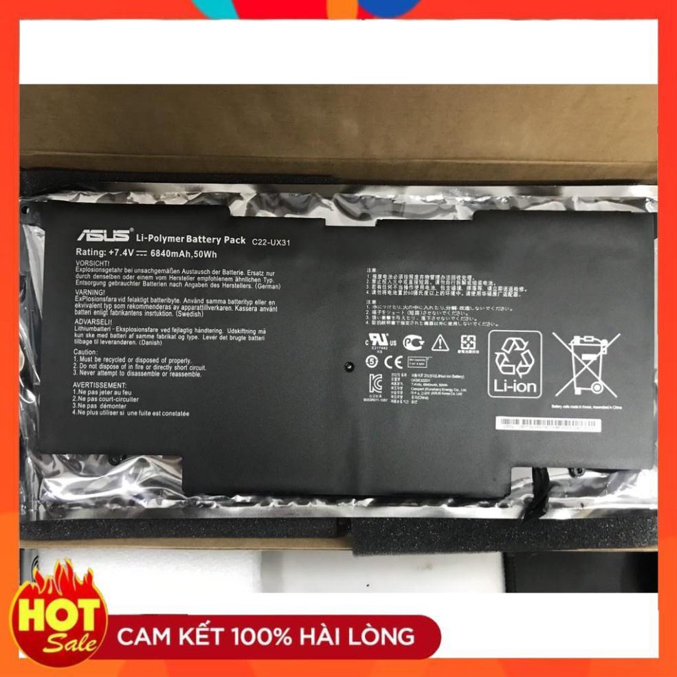 Pin Xịn Dùng Cho Asus UX31 UX31A UX31E C21-UX31 C22-UX31 Original
