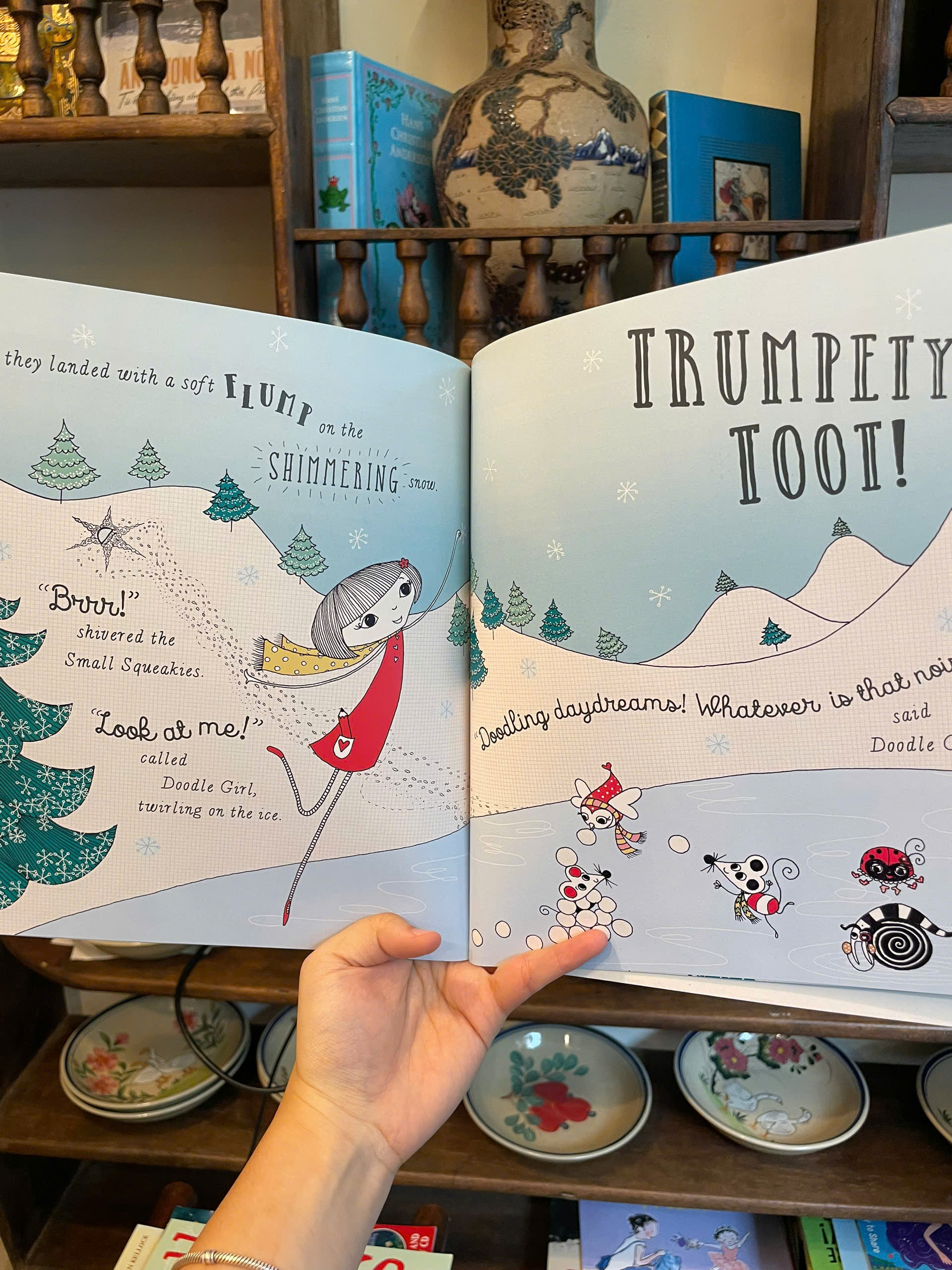 Sách - The Magical Ice Palace: A Doodle Girl Adventure by Suzanne Smith - Children Picture book
