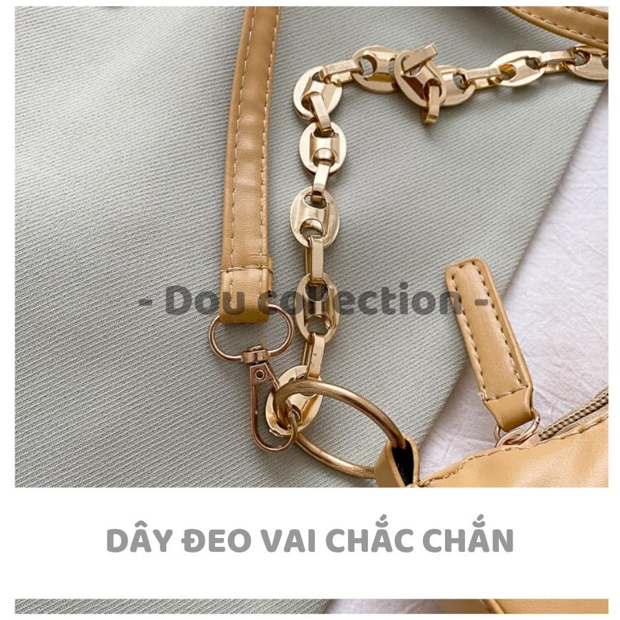 Túi Xách Niche Rento Mini Da Mềm Xếp Li Đeo Vai Hot Trend Phong Cách Châu Âu - Mã XT036