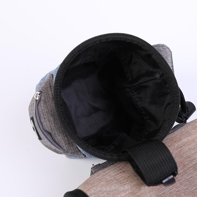 Túi huấn luyện chó Túi đồ ăn cho chó Túi đựng đồ cho chó Túi đựng đồ ăn cho chó Túi đồ ăn cho chó Phụ kiện túi huấn luyện chó, Nâu / 17x15cm