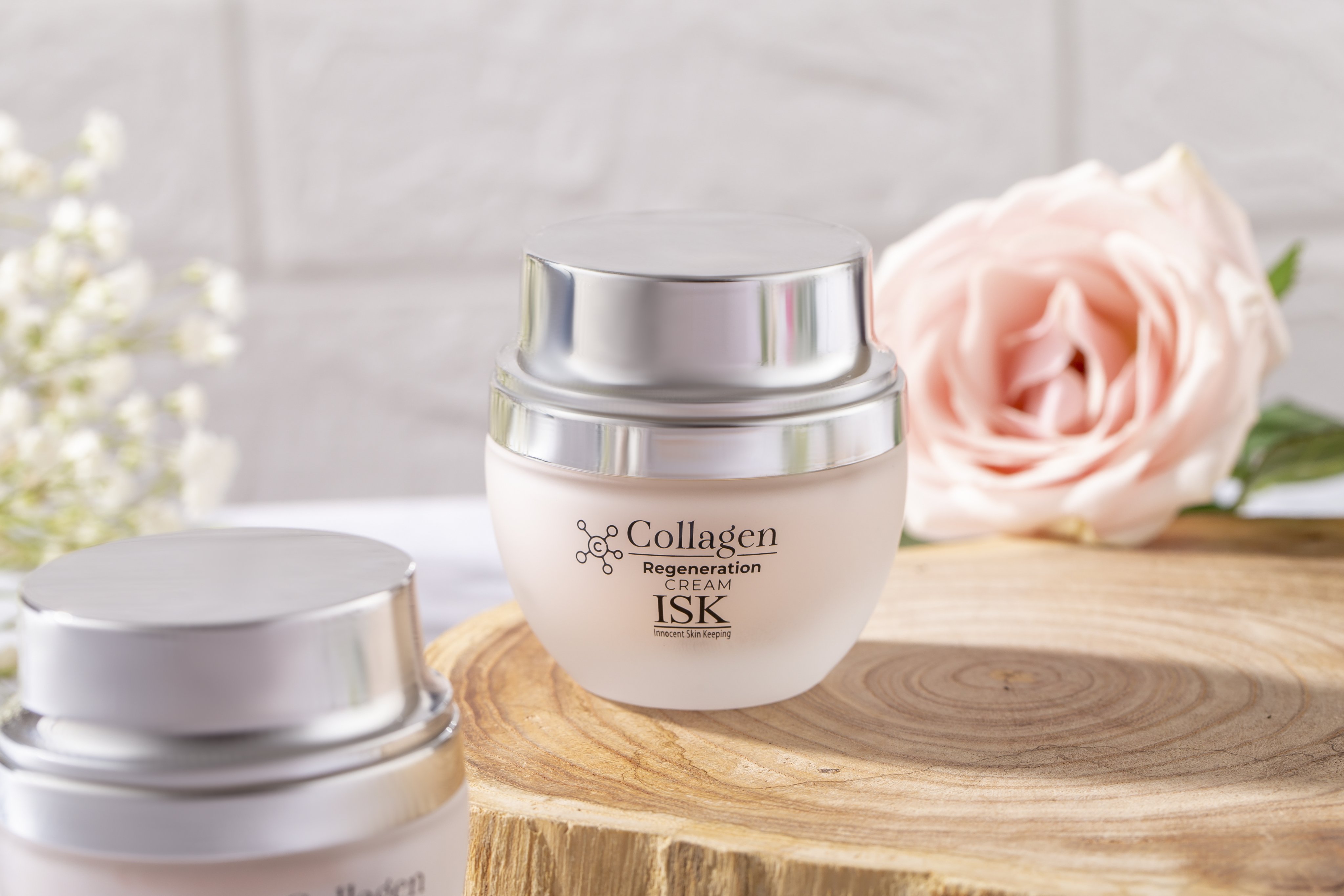 Kem dưỡng da săn chắc và làm trắng da ISK Collagen Regeneration Softner 55g - Hàn Quốc Chính Hãng