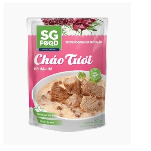 Cháo Tươi SG Food 240g Nhiều Vị (Trên 1 Tuổi)