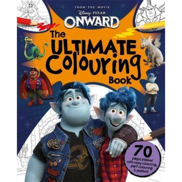 Disney Pixar Onward: The Ultimate Colouring Book - Disney Pixar Truy tìm phép thuật: Sách tô màu