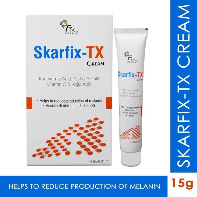 Kem dưỡng da mờ nám, Mờ thâm Fixderma Skarfix tx Cream 15g