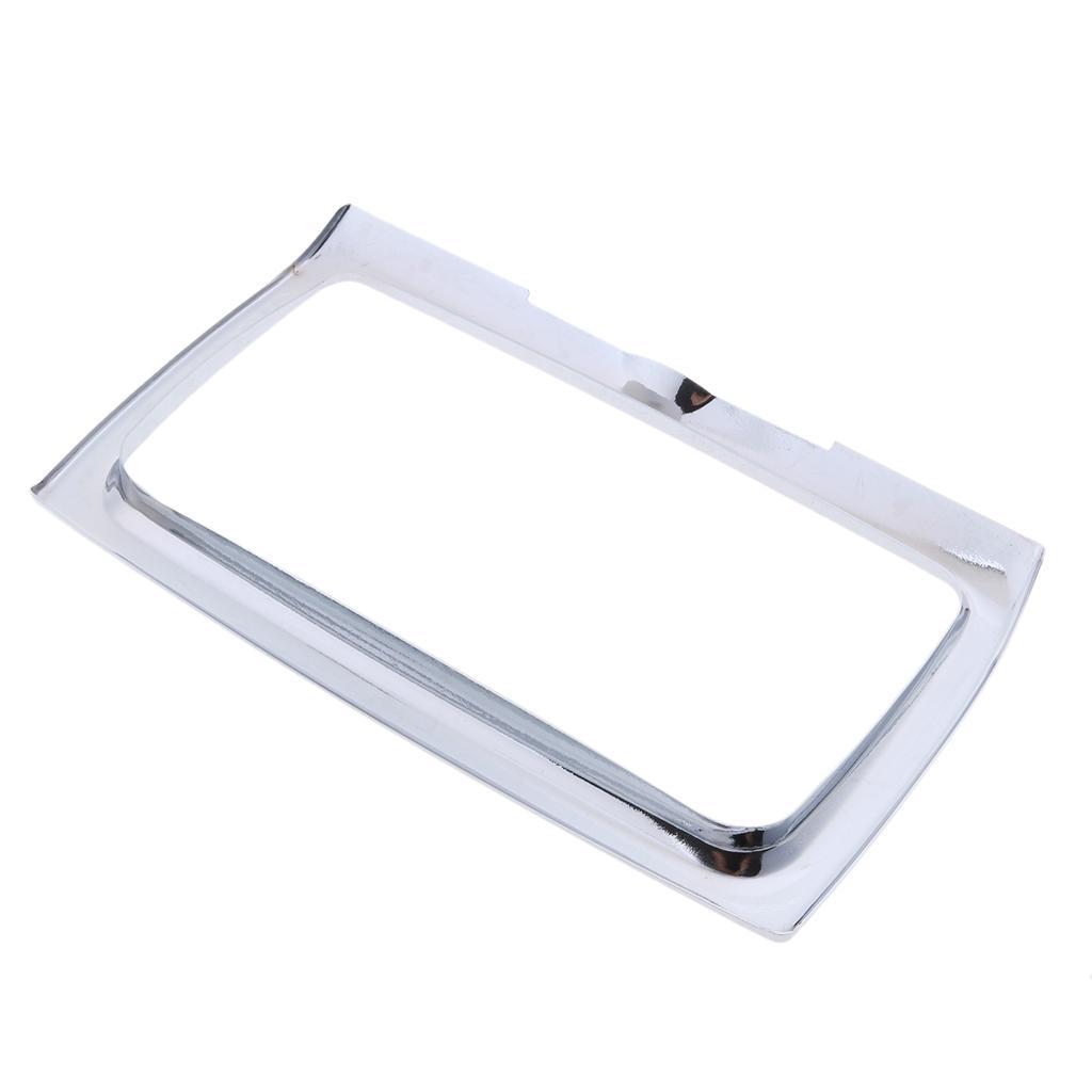 Chrome Motorcycle Front  Stereo Trim Cover for