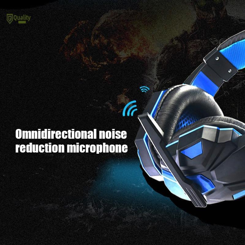 Tai Nghe Chơi Game Chống Ồn Có Micro Cho Pc / Điện Thoại / Máy Tính