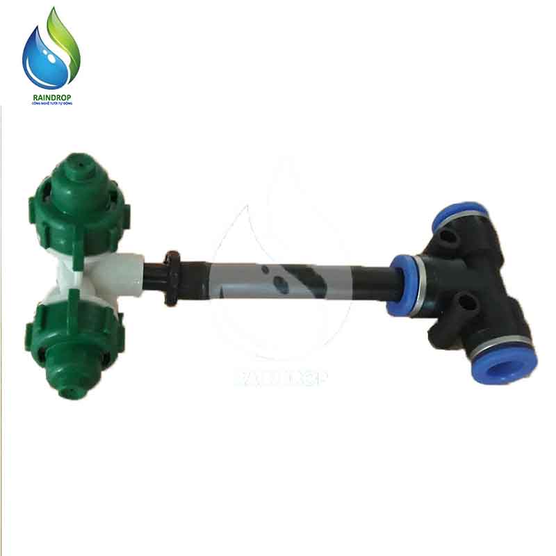10 Tê nối nhanh ống phun sương 8mm