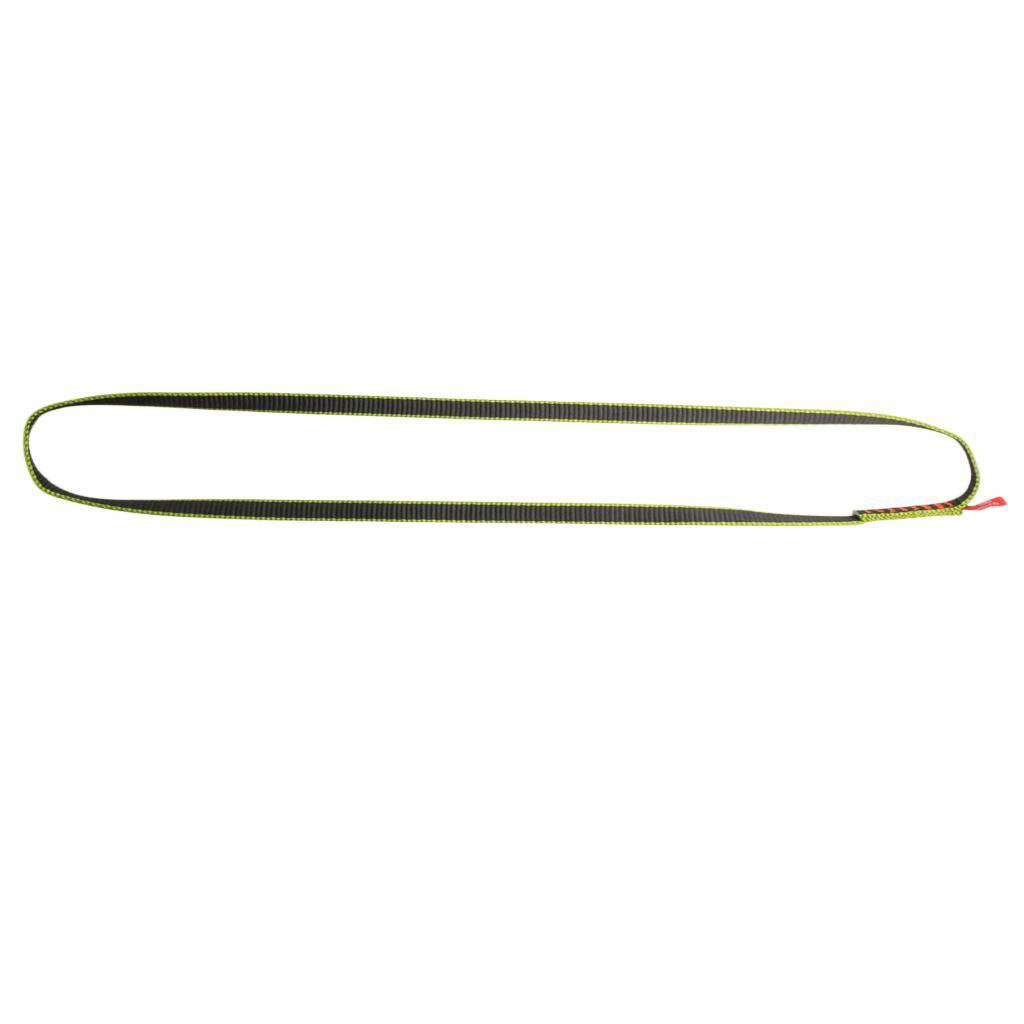 Climbing Rock Nylon Flat Cord Mountaineering Rope Belt 60cm