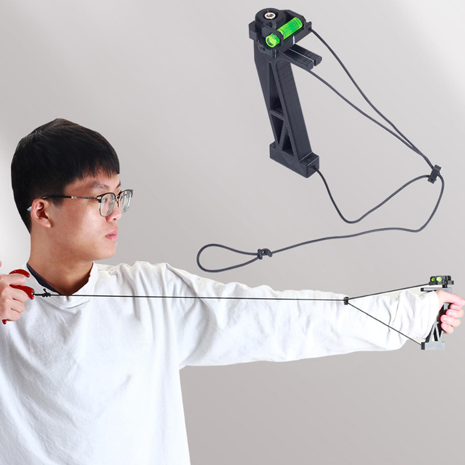 Compound Bow Release Aid Exerciser Posture Corrector Trainer for Hunting