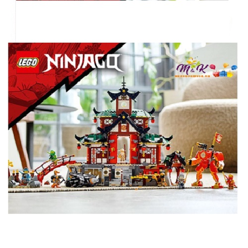 LEGO Ninjago 71767 Tu viện của Chiến Binh (1394 chi tiết)